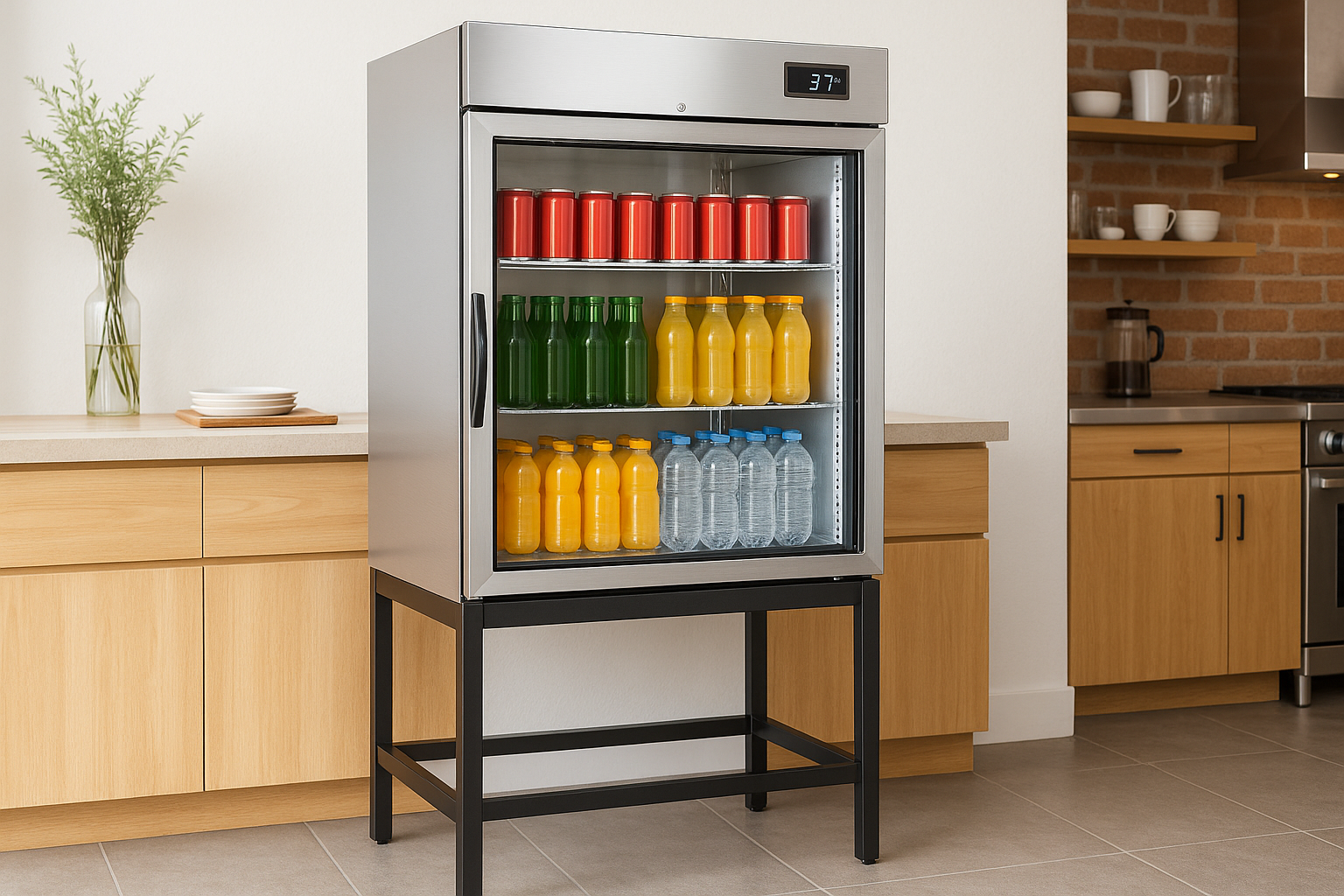 Drinks Cooler With Stand | Fridge.com