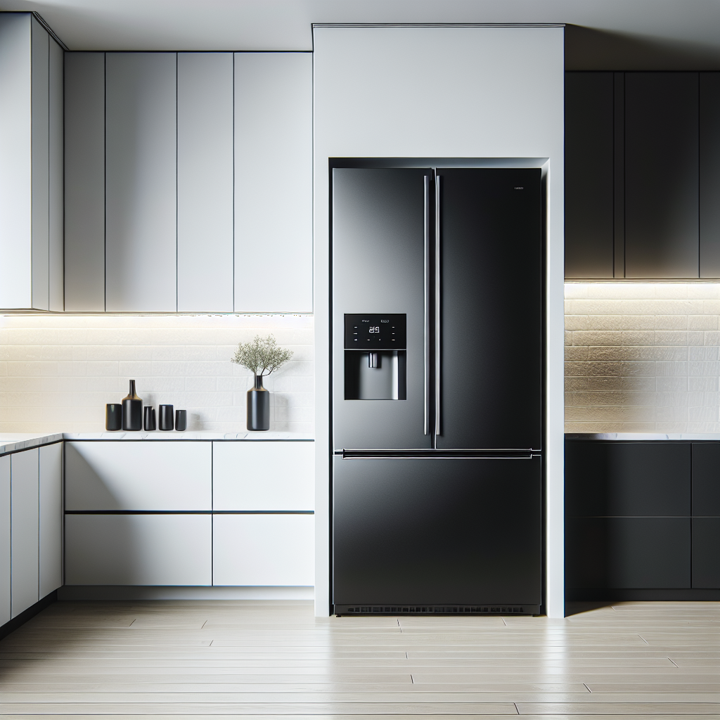 Fingerprint Resistant Black Stainless | Fridge.com