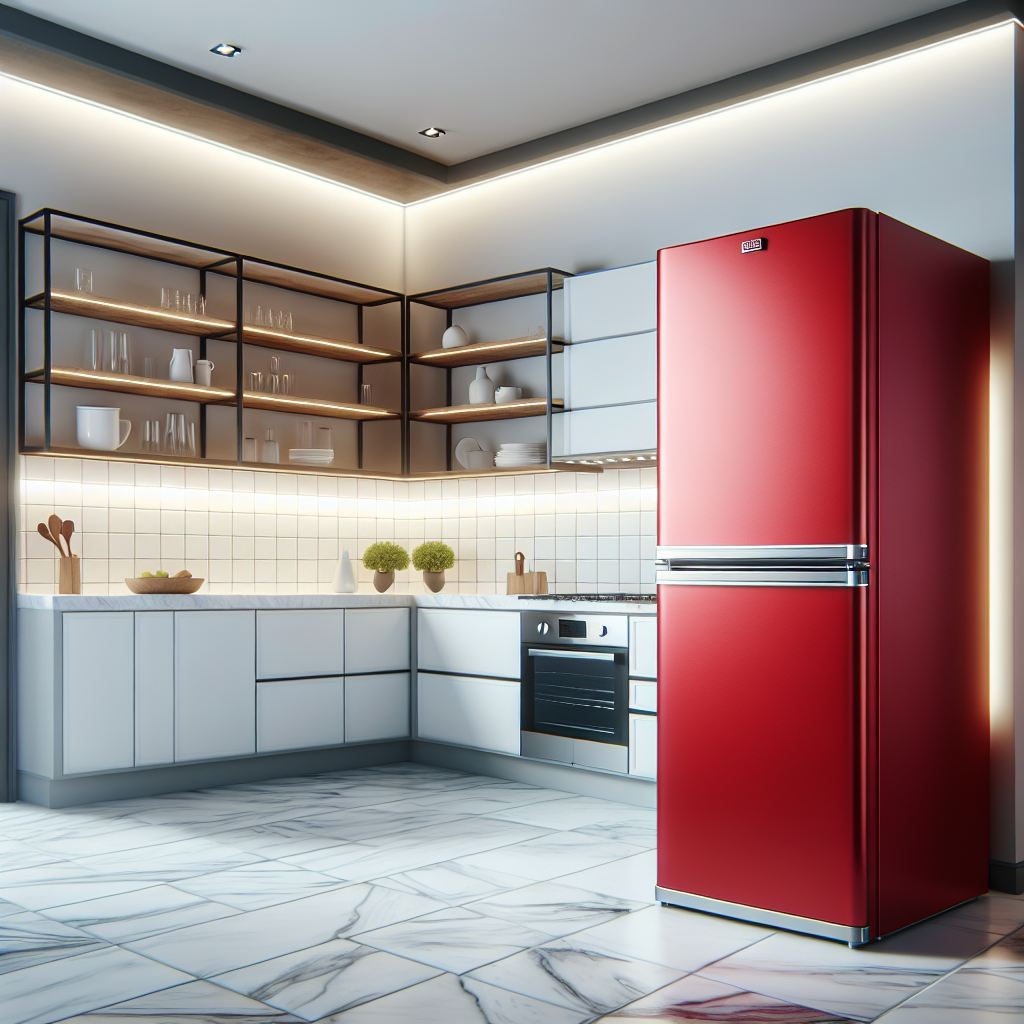 Fridge Freezer Red | Fridge.com