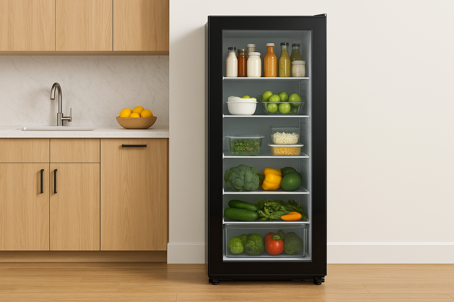Glass Door Fridge For Home | Fridge.com