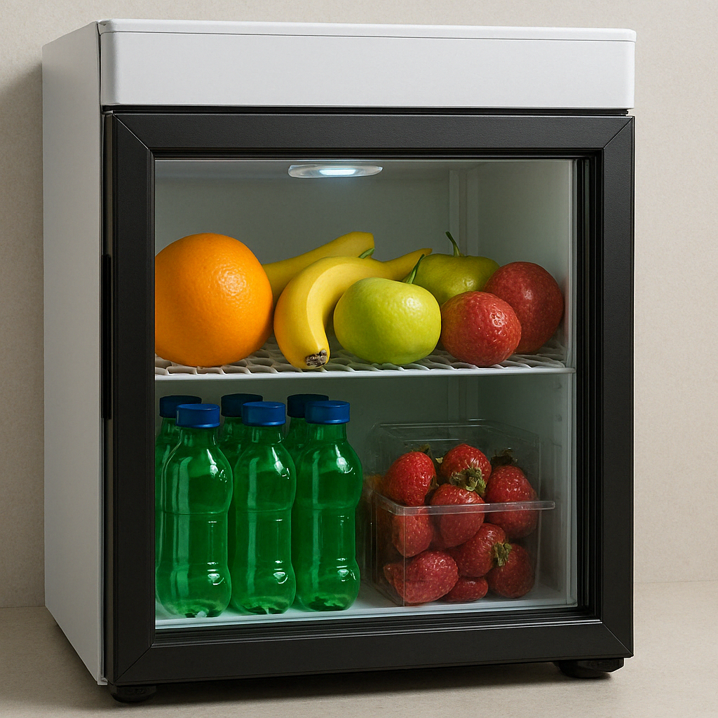 Glass Door Mini Fridge Vs. Office Refrigerator | Fridge.com