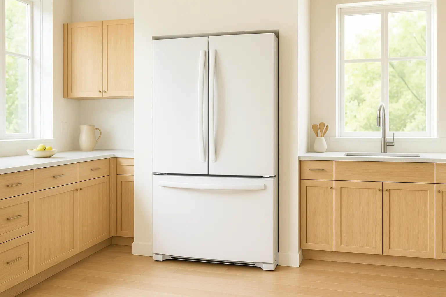Narrow Refrigerator Vs. White Refrigerator | Fridge.com