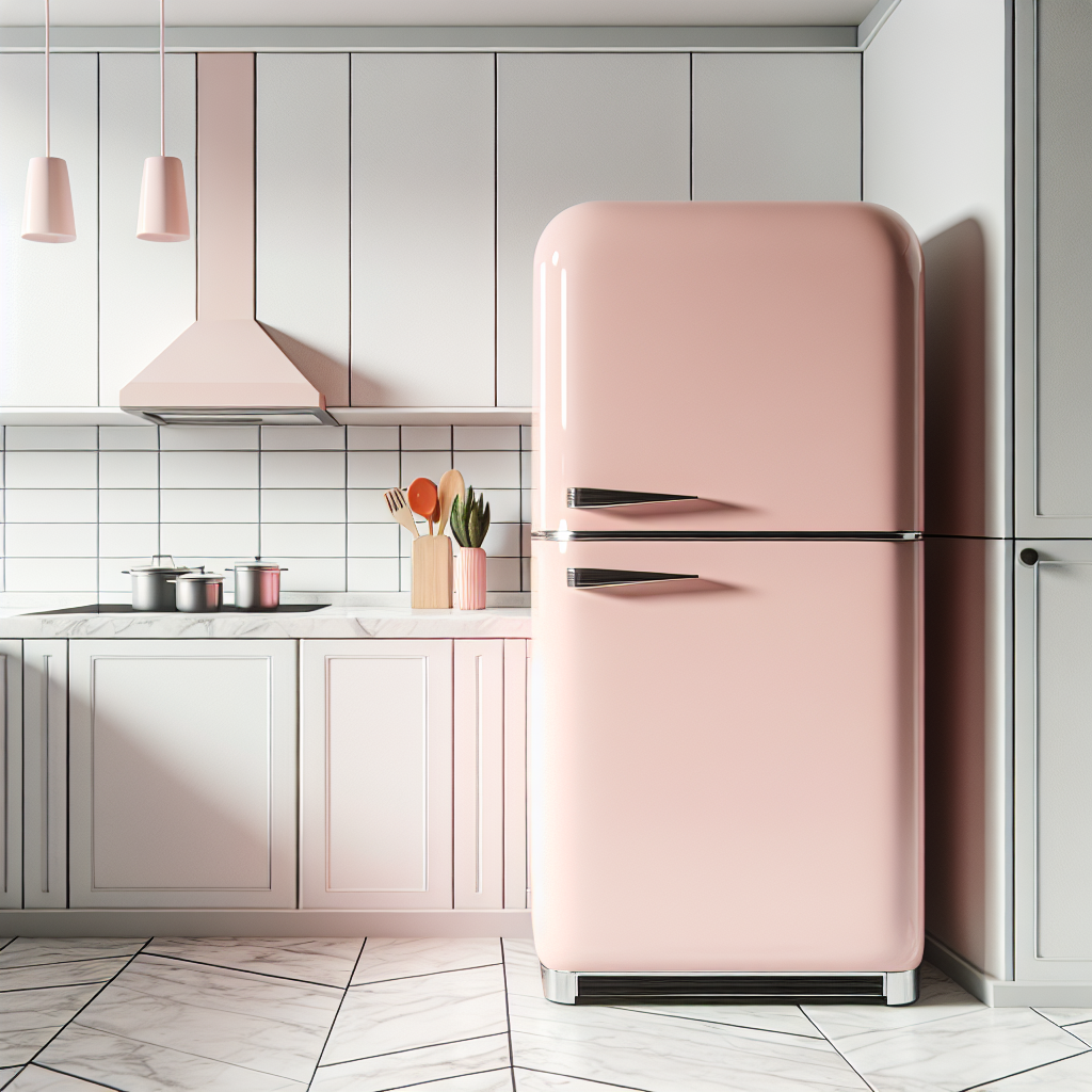 Pink Retro Refrigerator | Fridge.com