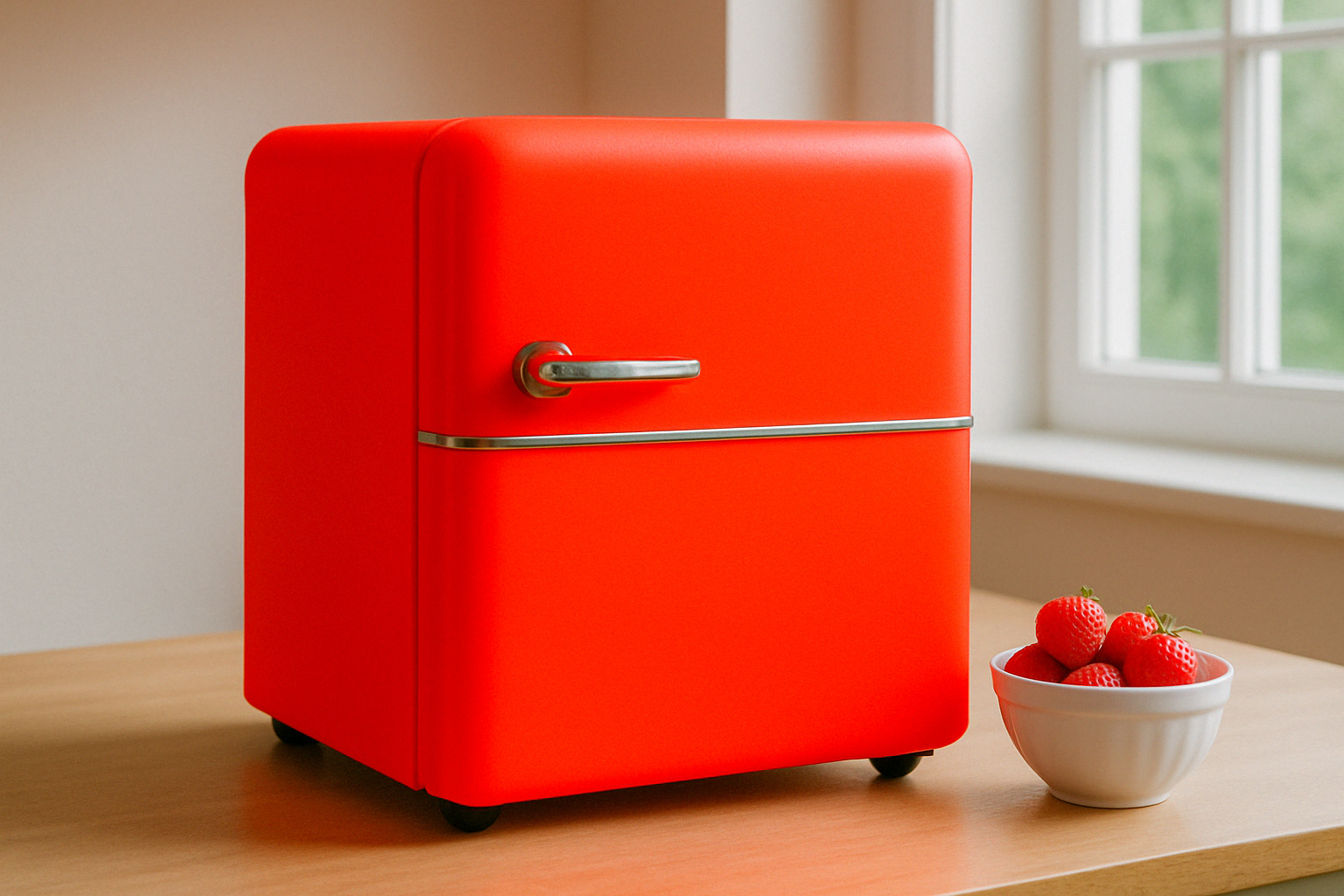 Red Retro Mini Fridge | Fridge.com