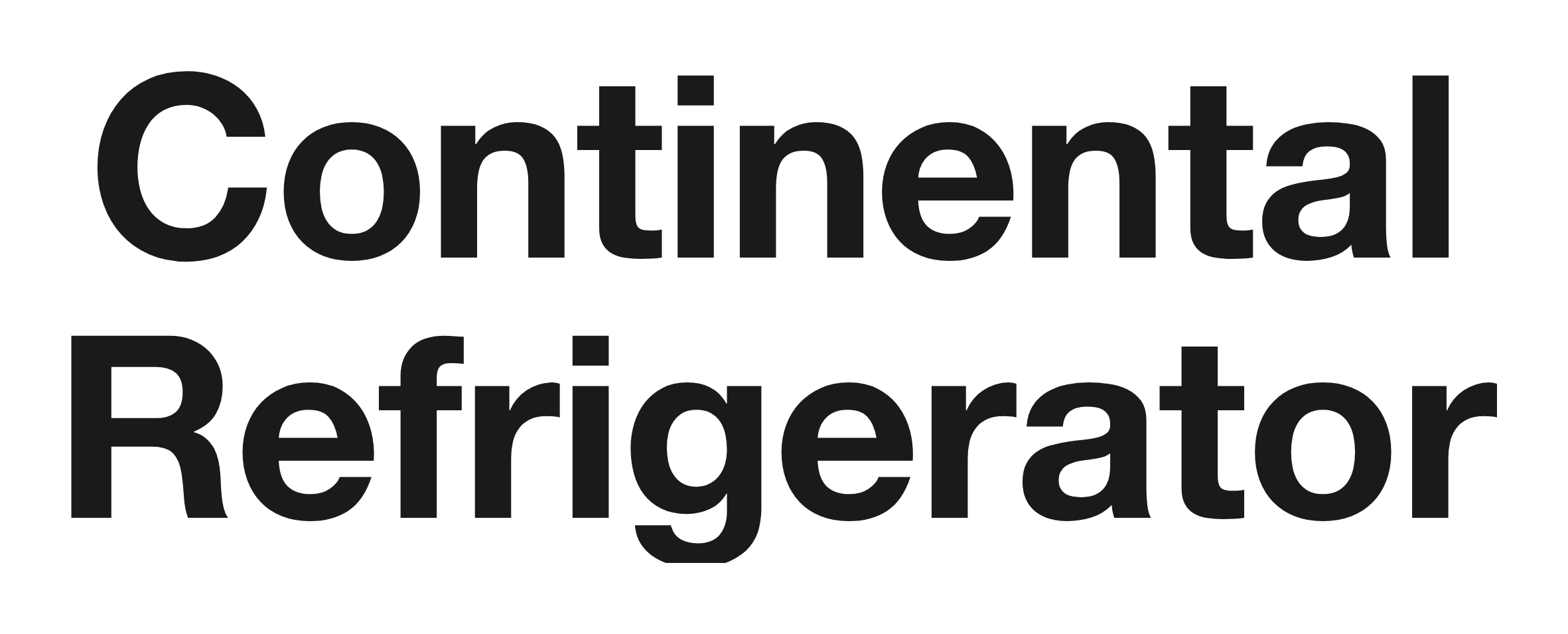 Continental Refrigerator Logo
