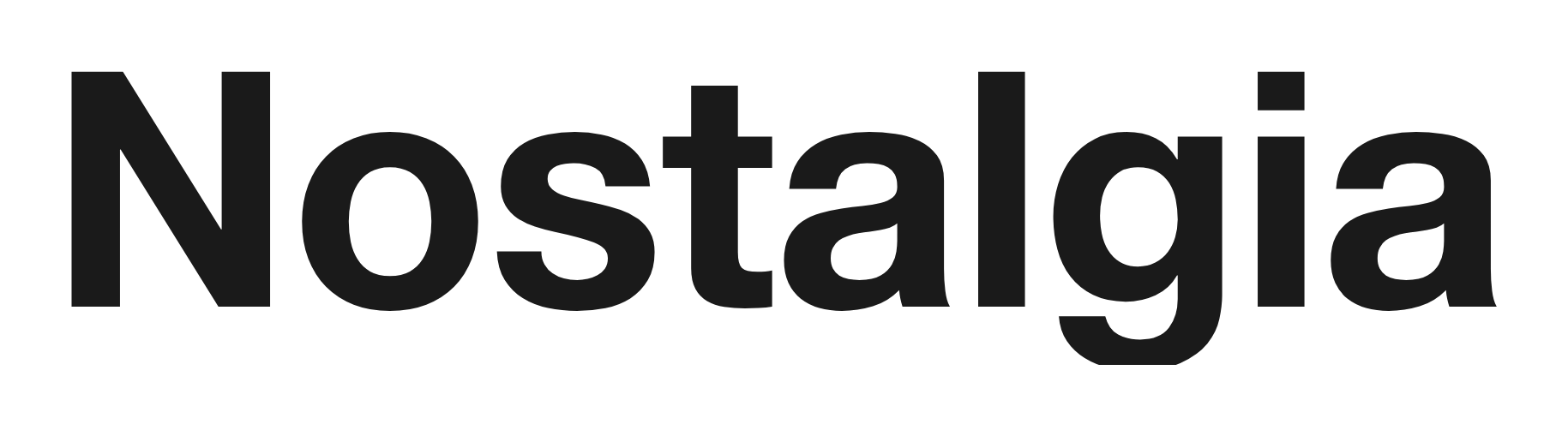 Nostalgia Logo