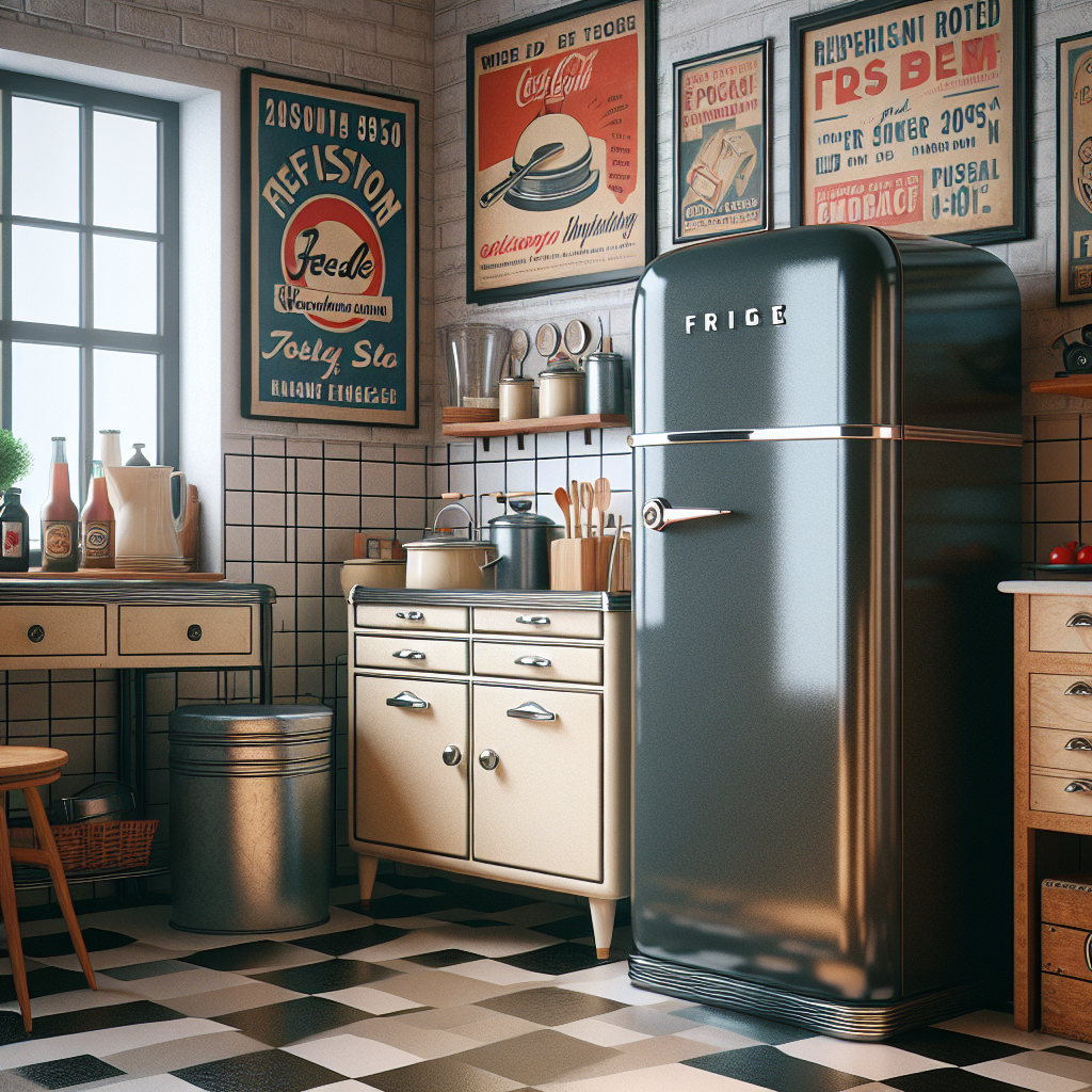 1950s Fridge