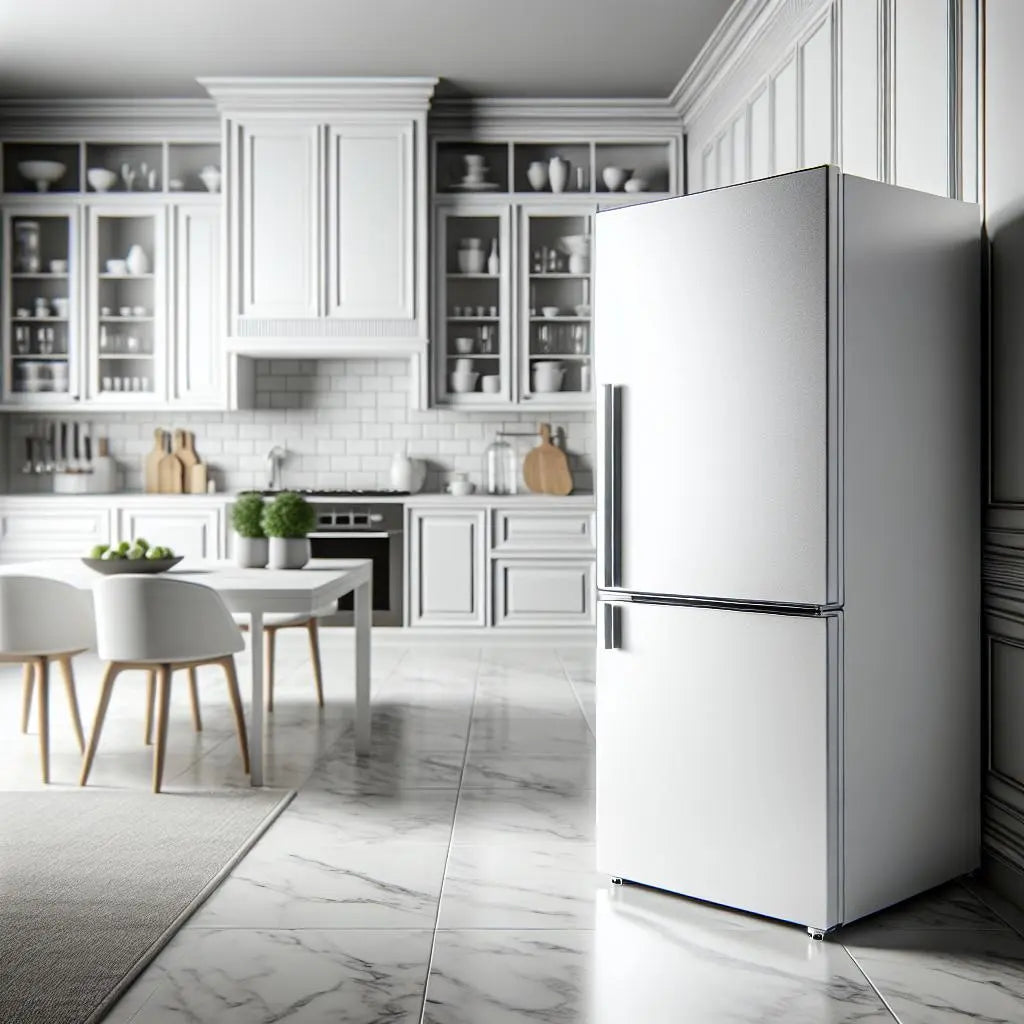 2 Door Refrigerator Vs. White Refrigerator | Fridge.com