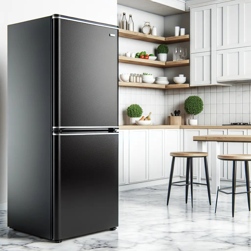 Black-Stainless-Fridge | Fridge.com