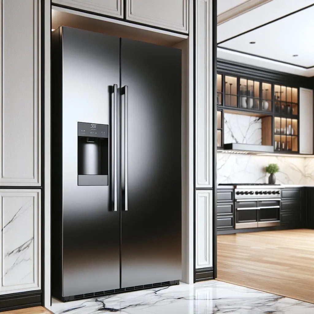 Black Stainless Refrigerator Vs. Mini Fridge Freezer | Fridge.com