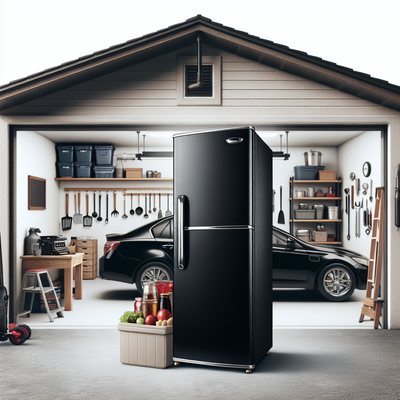 Black Refrigerator Vs. Garage Refrigerator