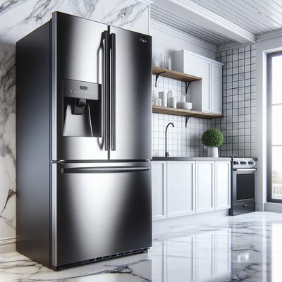 Black Stainless Refrigerator Vs. Ice Machine