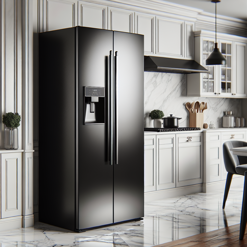 Black Slate Refrigerator Vs. Built In Beverage Center | Fridge.com