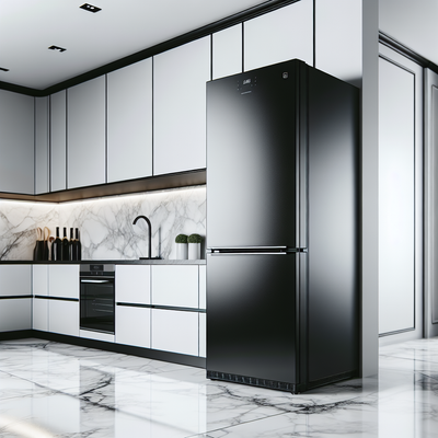 Black Stainless Refrigerator Vs. Freezer Cooler
