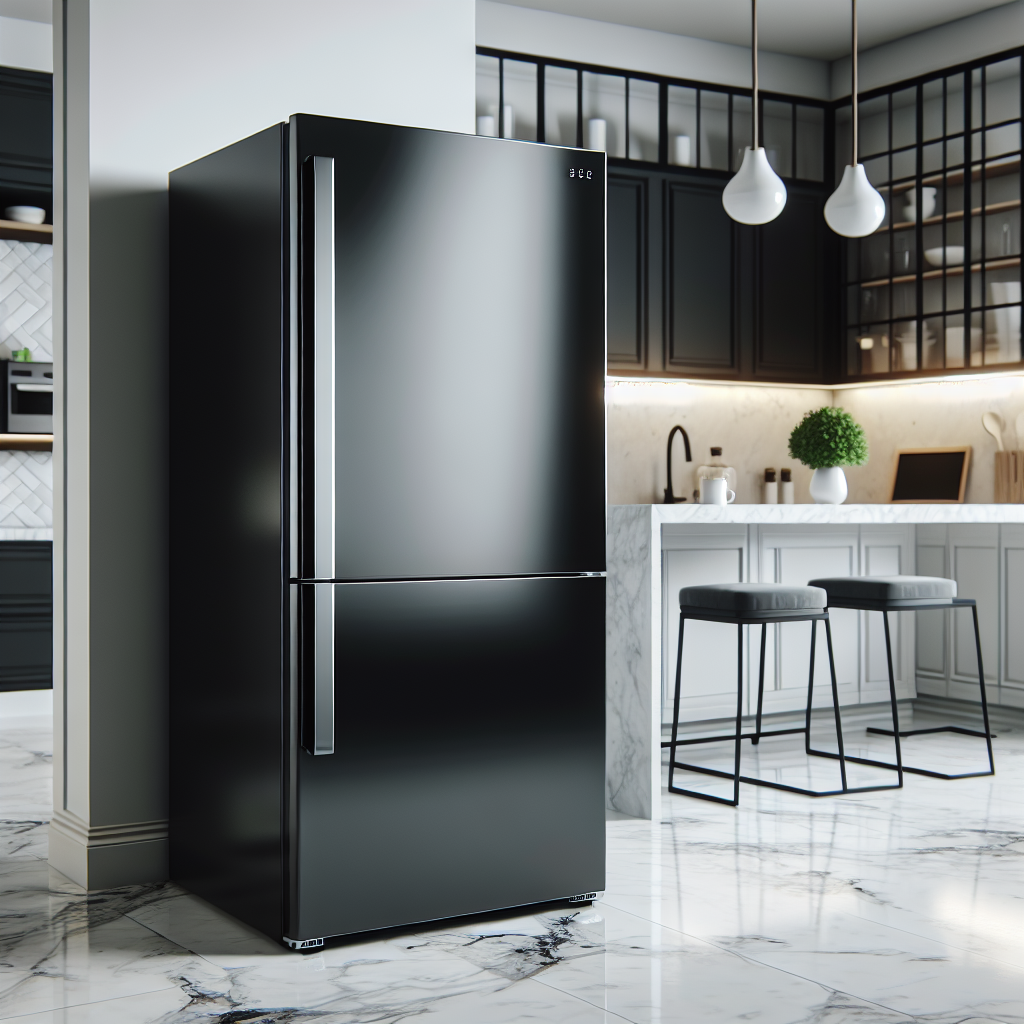 Black Stainless Refrigerator Vs. Upright Refrigerator | Fridge.com