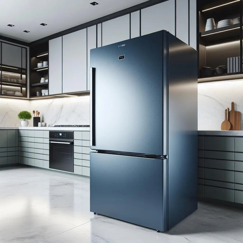 Blue-Refrigerator-Vs.-Meat-Refrigerator | Fridge.com