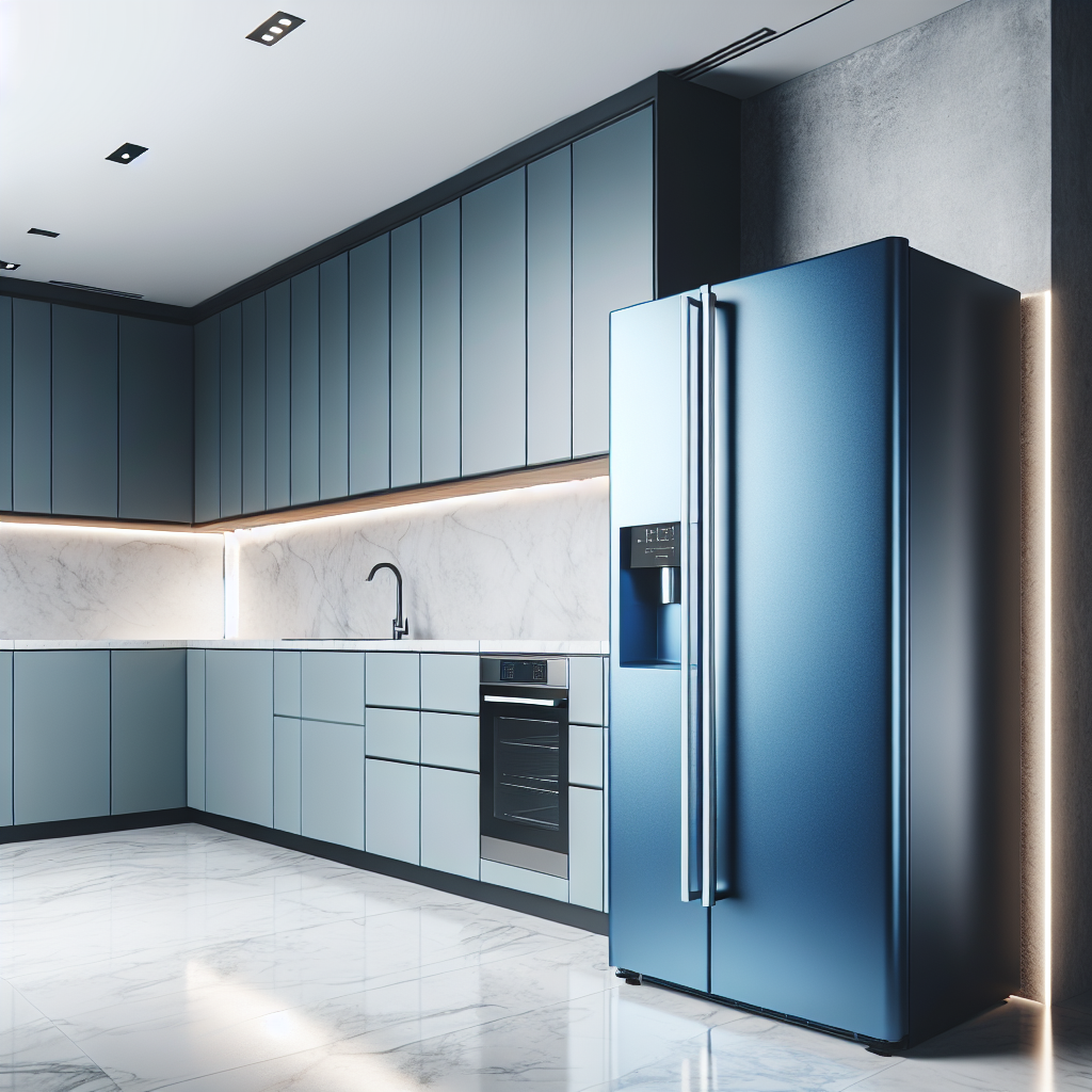 Blue Refrigerator Vs. Built In Refrigerator | Fridge.com