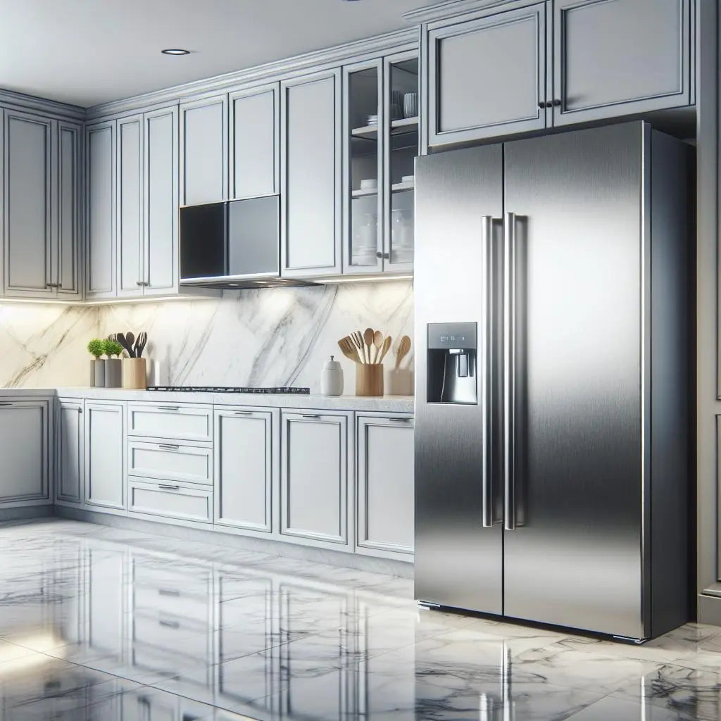 Built-In-Freezer-Vs.-Stainless-Look-Refrigerator | Fridge.com