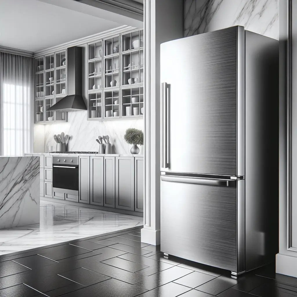 Column Freezer Vs. Stainless Steel Refrigerator | Fridge.com