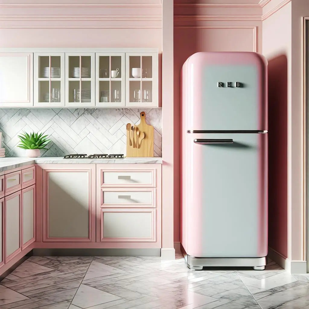 Double Drawer Refrigerator Vs. Pink Fridge | Fridge.com