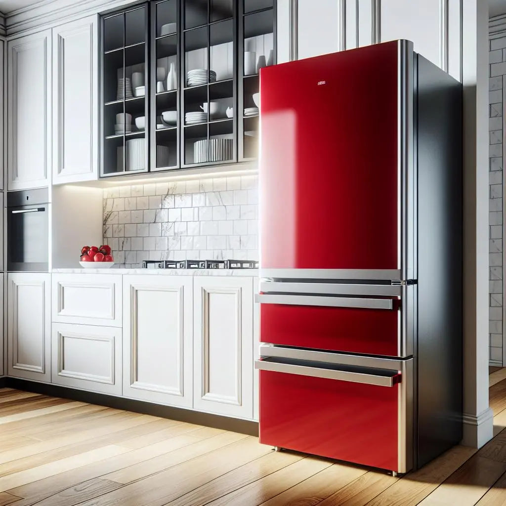 Drawer Fridge Freezer Vs. Red Refrigerator | Fridge.com