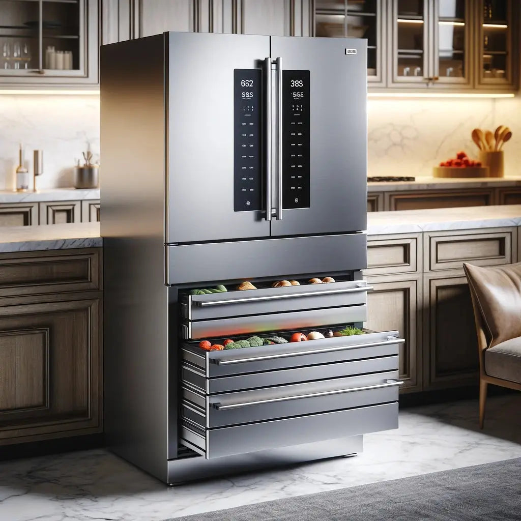 Drawer-Fridge-Freezer-Vs.-Stainless-Look-Refrigerator | Fridge.com