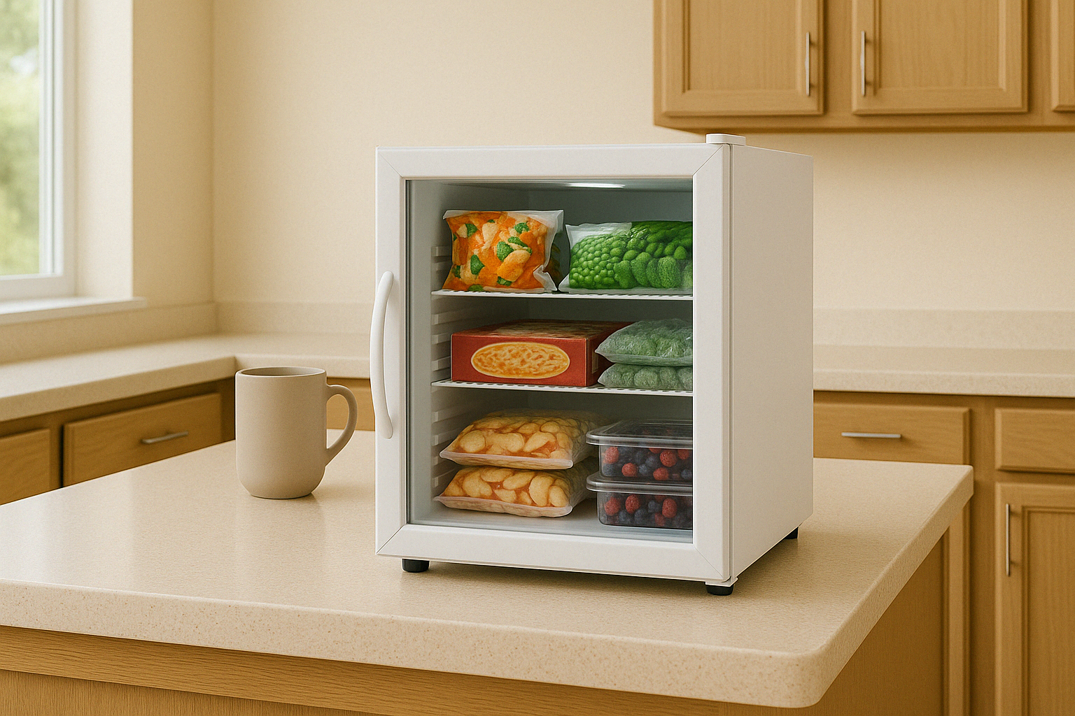 Freestanding Refrigerator Vs. Glass Door Mini Fridge