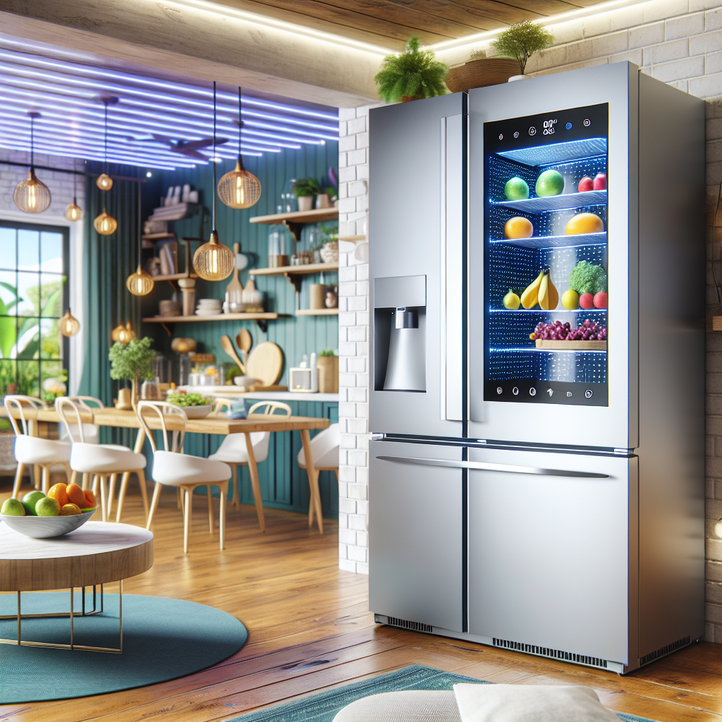 Fridge See Through Door