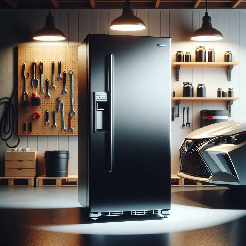 Garage-Freezer-Vs.-Silver-Refrigerator | Fridge.com