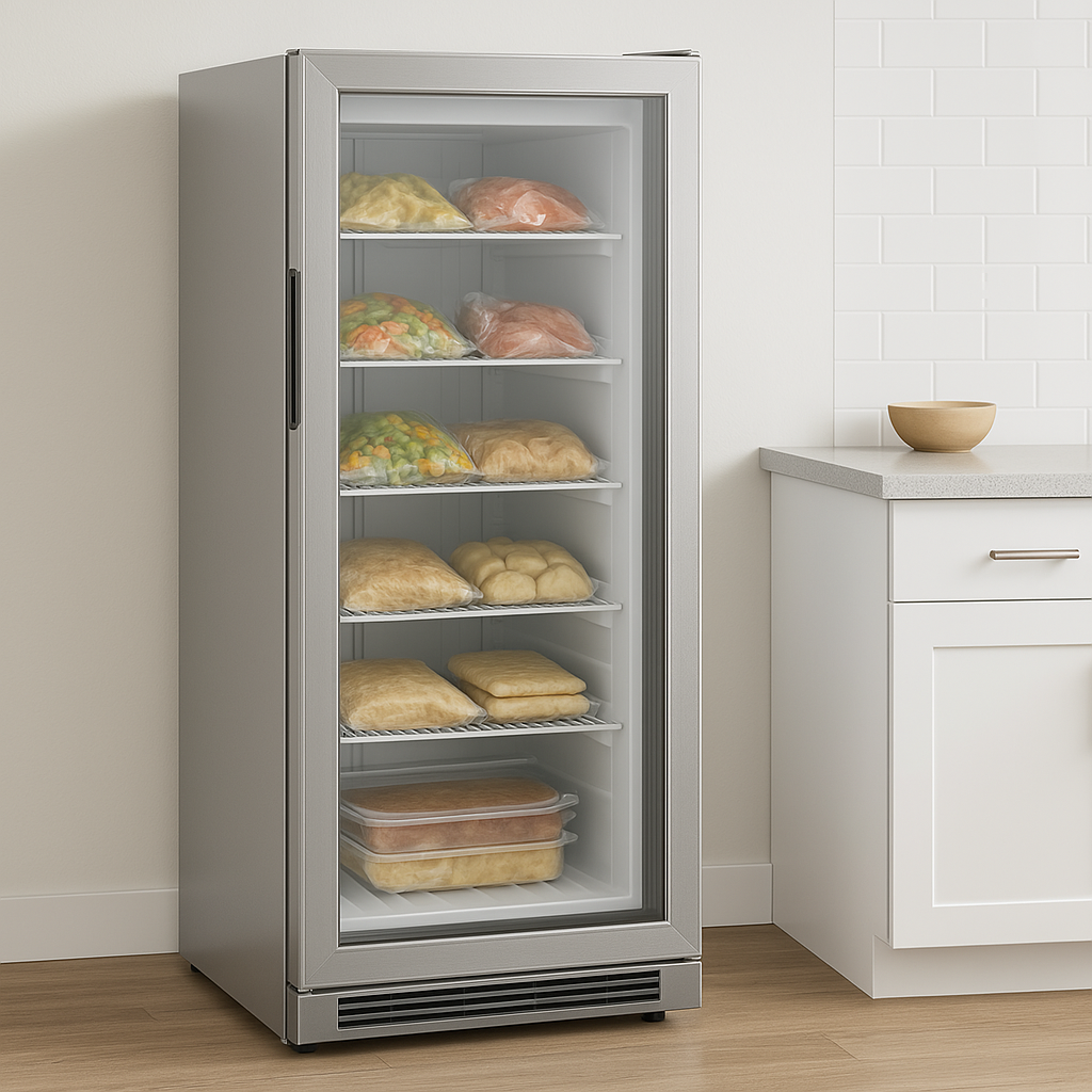 Glass Door Freezer Vs. Skincare Fridge