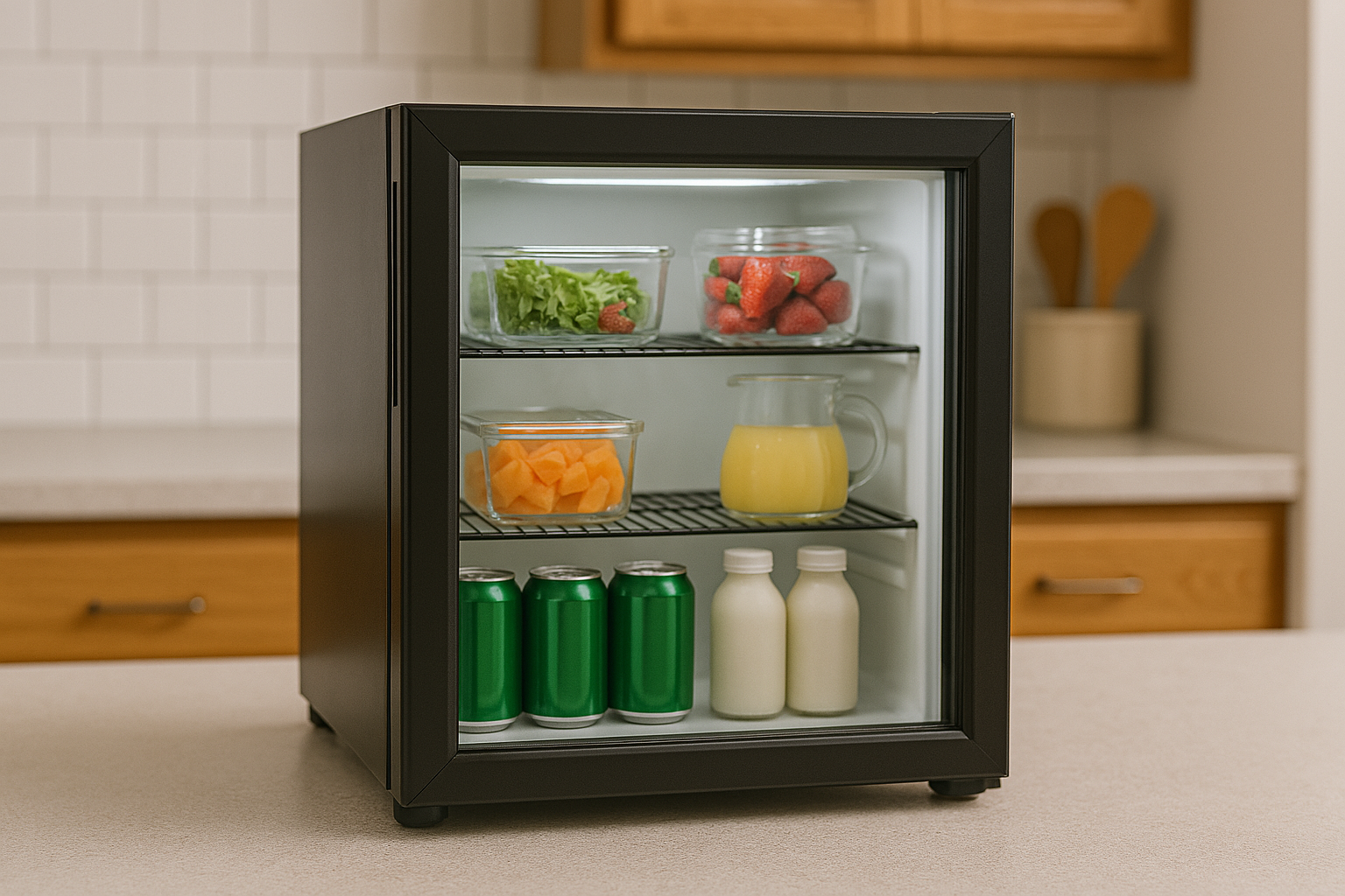 Glass Door Mini Fridges