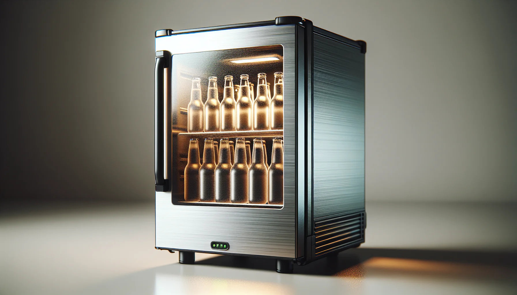 Glass Door Mini Fridge