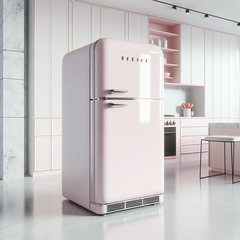 Retro Mini Fridge Pink | Fridge.com