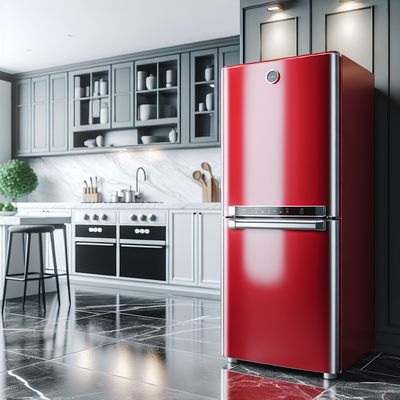 Red Refrigerator Vs. Silver Refrigerator