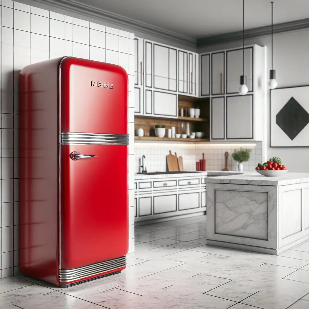 Refrigerator Drawer Vs. Retro Fridge | Fridge.com