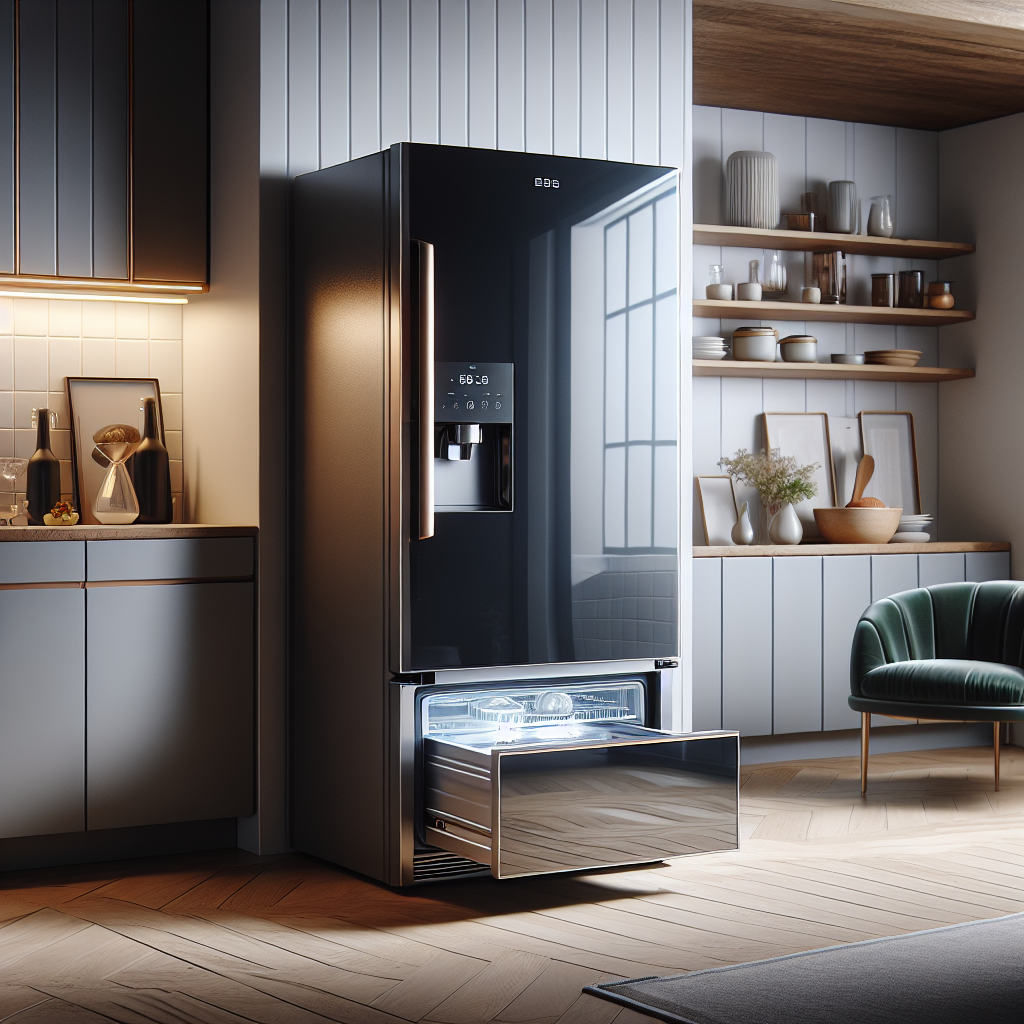 Top Freezer Fridge With Ice Maker