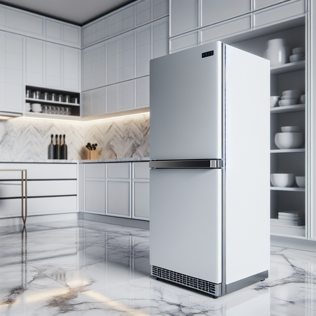 Compact Freezer Vs. White Refrigerator | Fridge.com