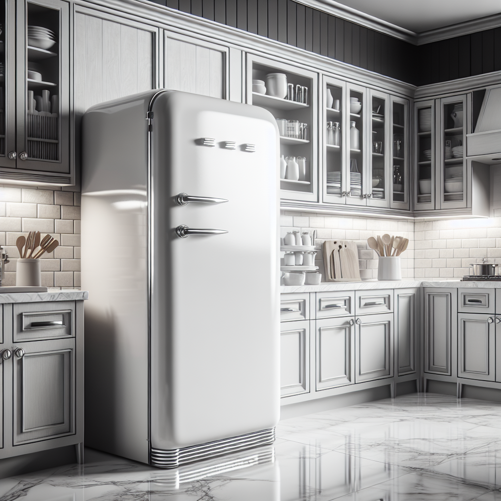 White Retro Refrigerator | Fridge.com