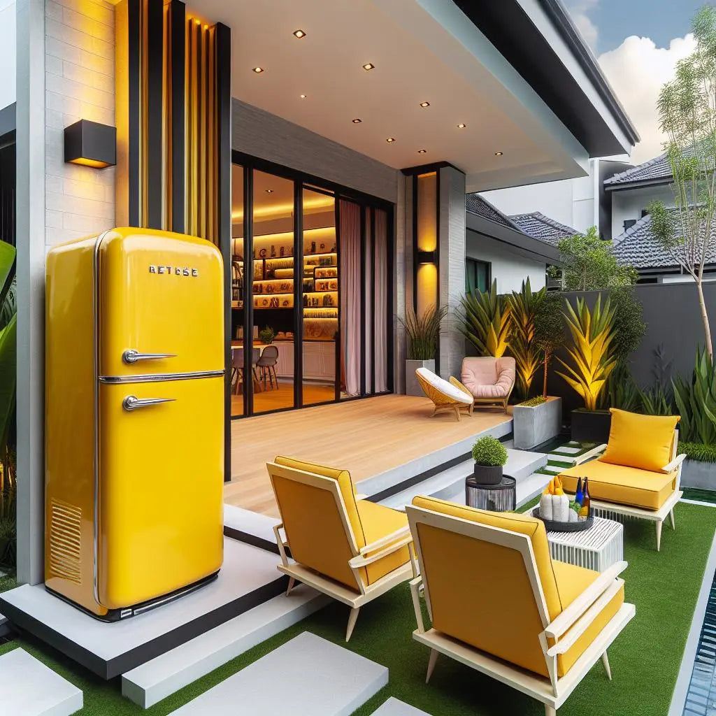 Yellow Fridge Freezer | Fridge.com