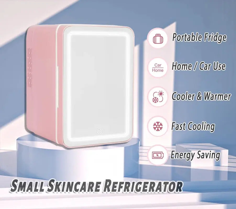 6 Can / 0.14 Cu. Ft. Countertop Mini Fridge for Skincare | Fridge.com