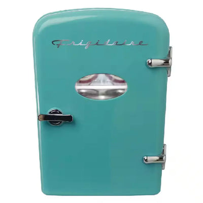 0.3 Cu. Ft. 6-Can Retro Mini Fridge in Blue | Fridge.com