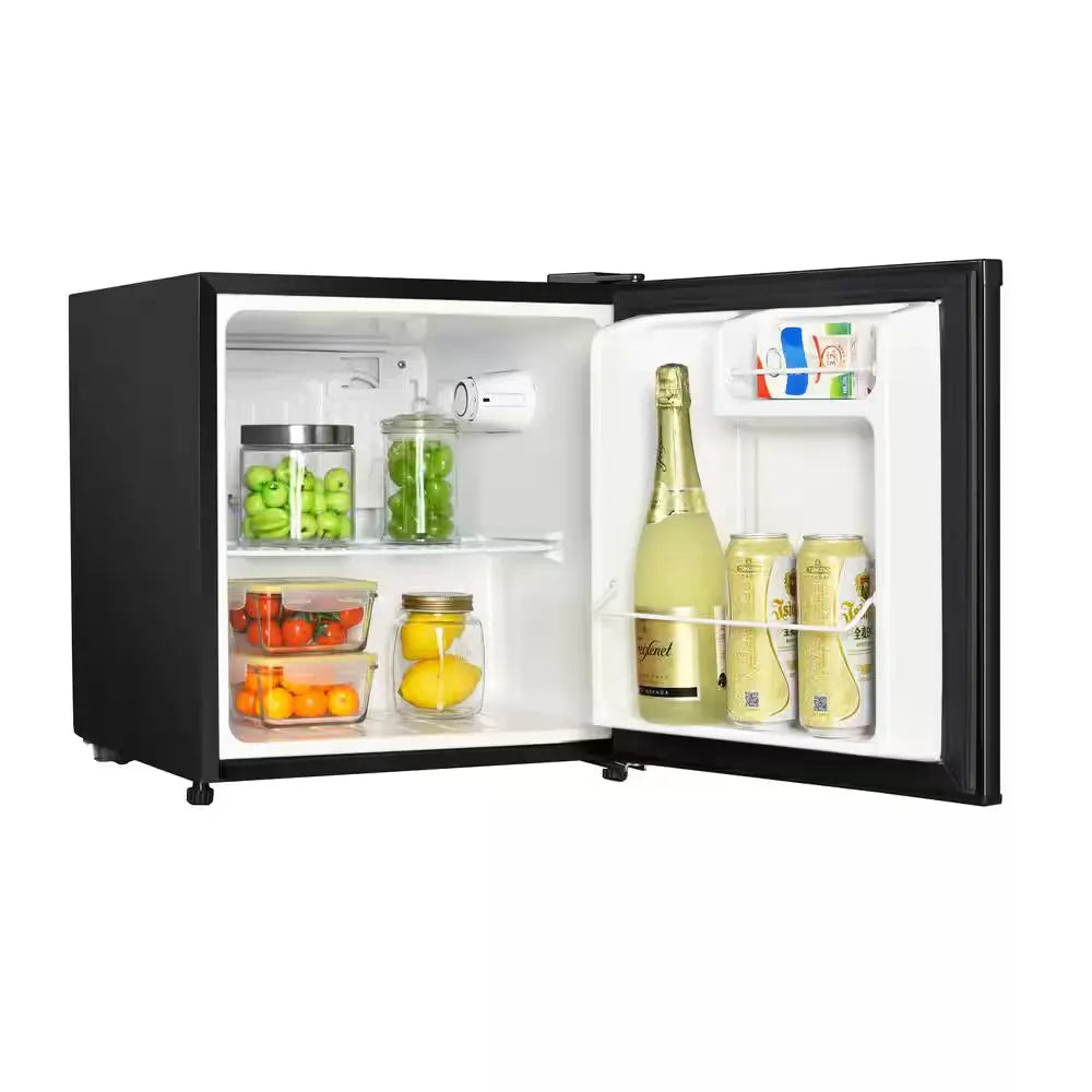 1.7 Cu. Ft. Freezerless Mini Fridge in Black | Fridge.com