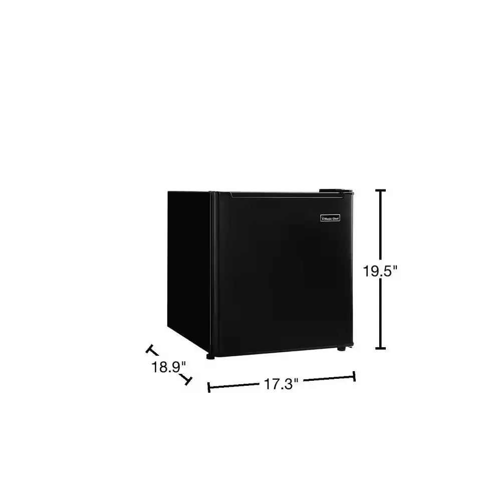 1.7 Cu. Ft. Mini Fridge in Black | Fridge.com