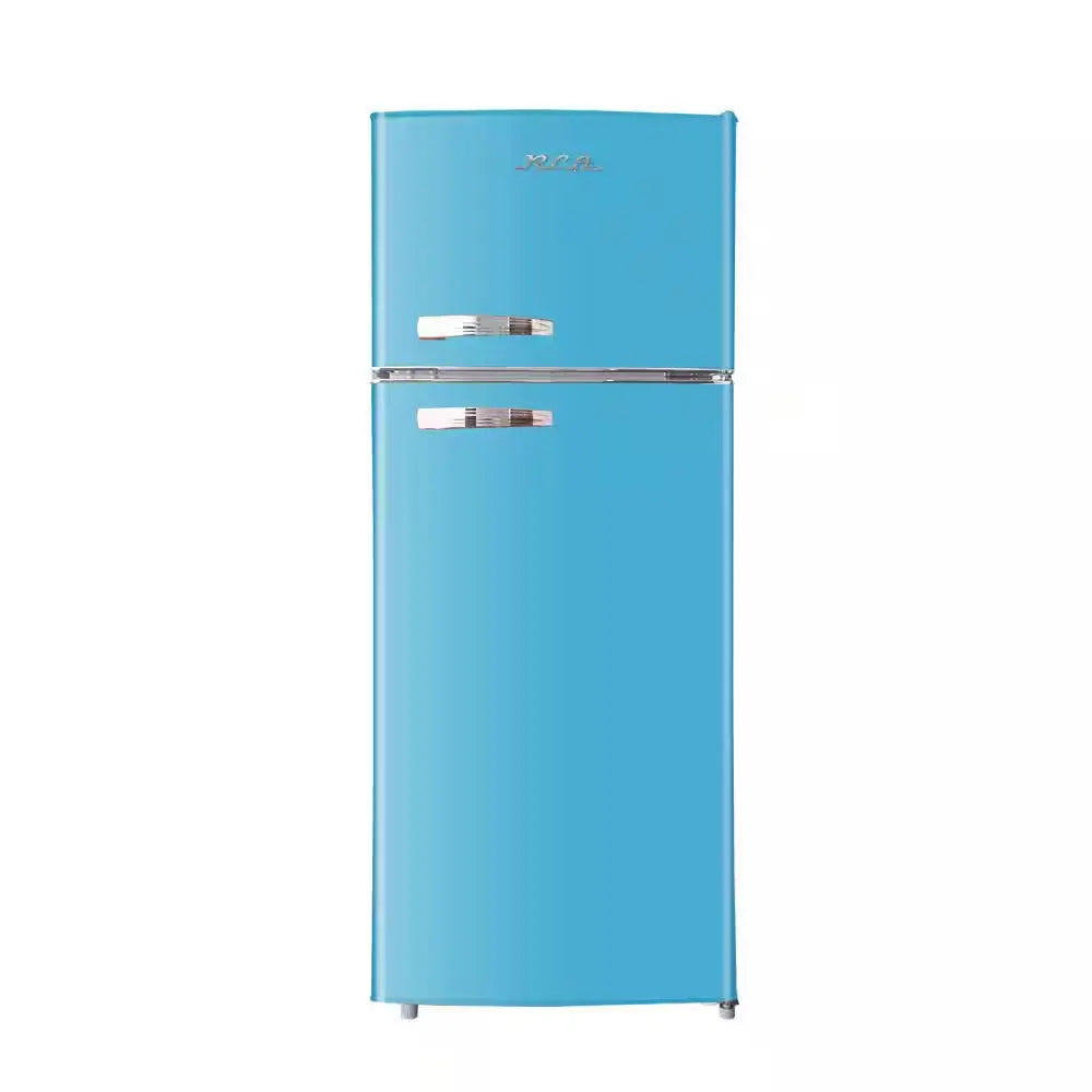 10 Cu. Ft. Retro Mini Refrigerator in Blue with Freezer | Fridge.com