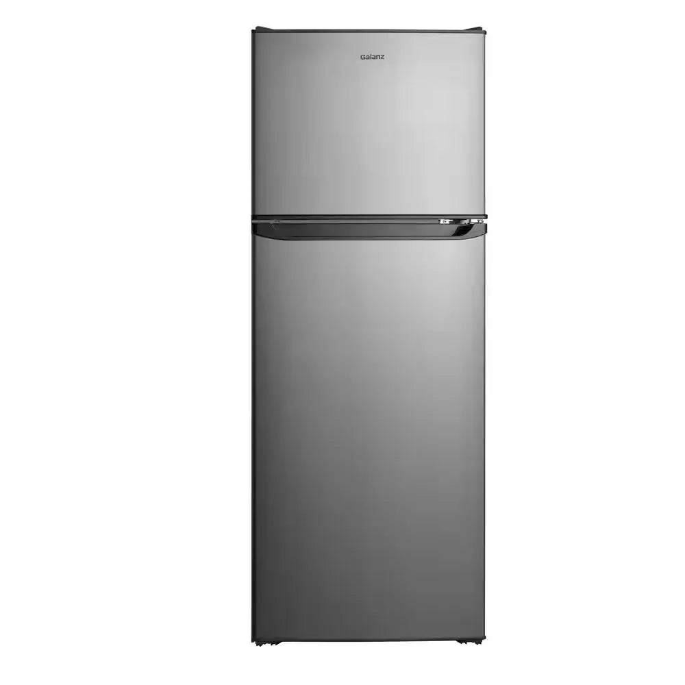 10.0 Cu. Ft. Top Freezer Refrigerator with Dual Door, Frost Free in Stainless Steel Look | Fridge.com