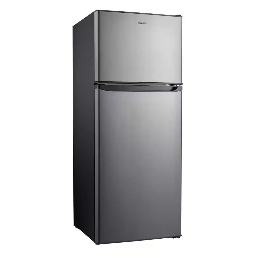 10.0 Cu. Ft. Top Freezer Refrigerator with Dual Door, Frost Free in Stainless Steel Look | Fridge.com