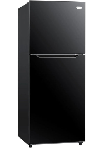 10.1 Cu. Ft. Apartment Refrigerator - Top Mount Freezer, Black | Impecca | Fridge.com