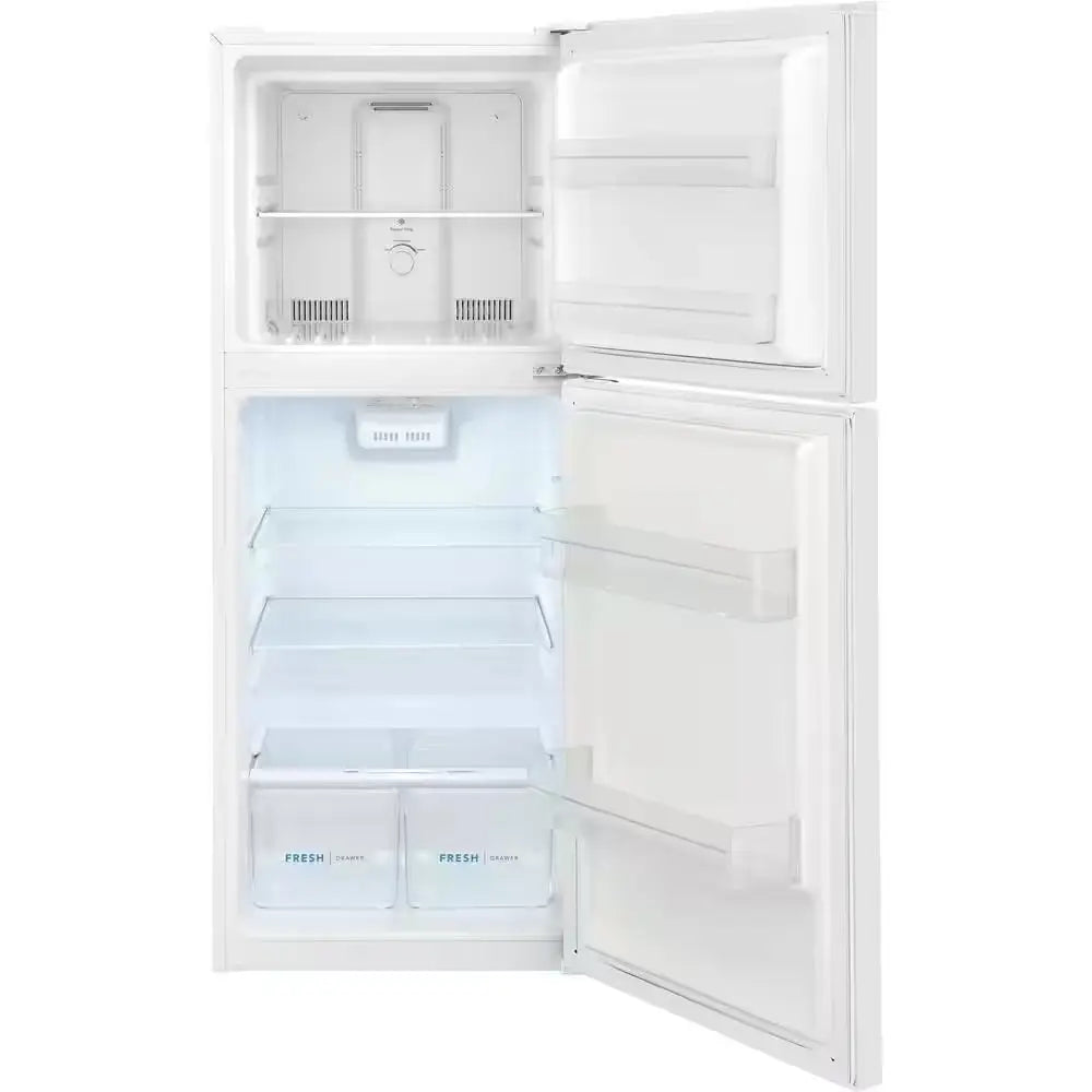 10.1 Cu. Ft. Top Freezer Refrigerator in White, ENERGY STAR | Fridge.com