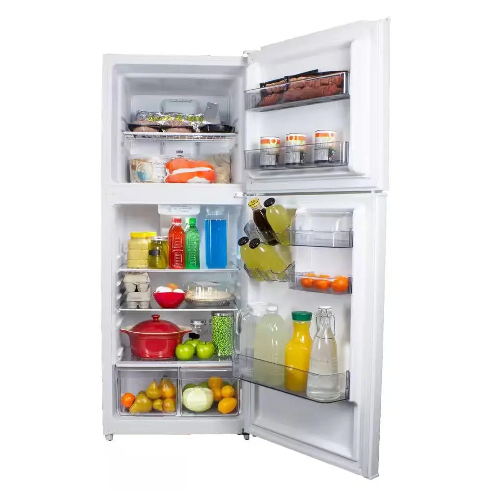 10.1 Cu. Ft. Top Freezer Refrigerator in White, ENERGY STAR Rated | Fridge.com