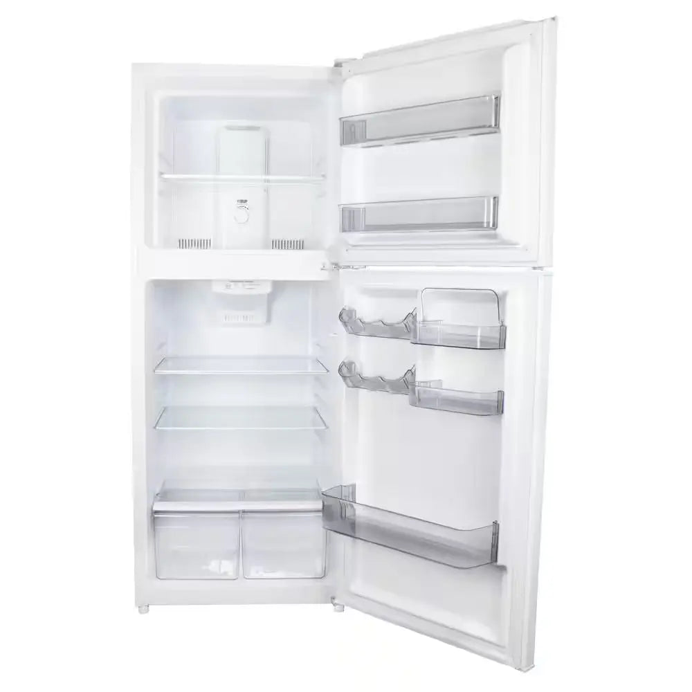 10.1 Cu. Ft. Top Freezer Refrigerator in White, ENERGY STAR Rated | Fridge.com